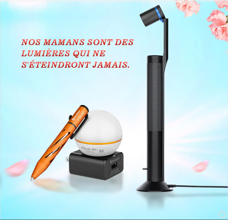 【Pack-fête-des-mères】Olamp-Obulb-MCs-Blanc-Open-Mini-Orange-Olight-France.png