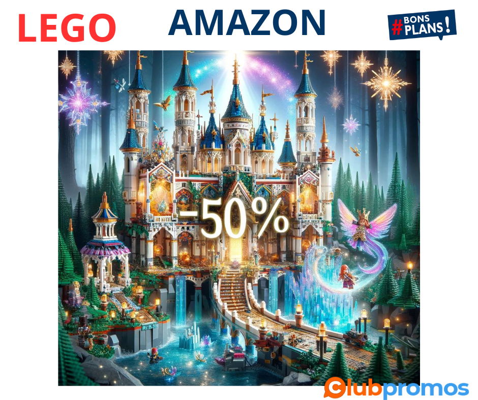 1 Jeu Lego acheté = le 2ème à -50% de réduction sur Amazon parmi une sélection .png