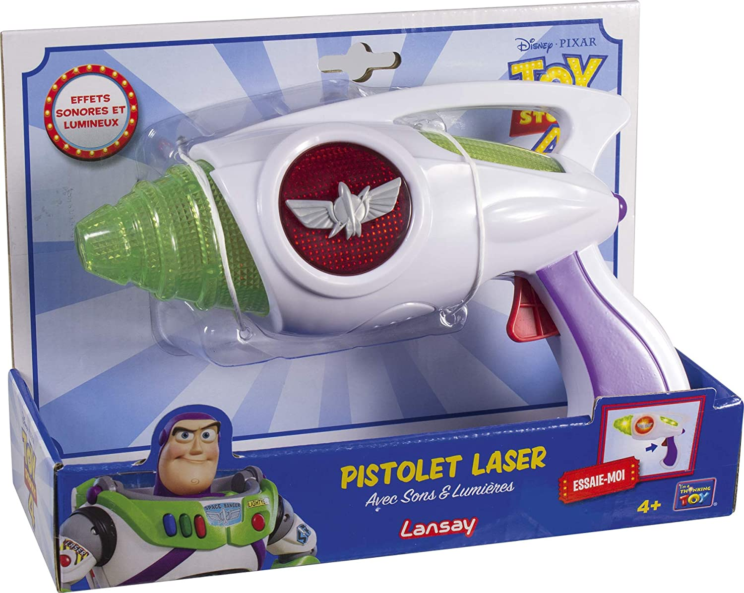 deal - Lansay- Toy Story 4-Pistolet Laser de Buzz Ranger de l'espace ...