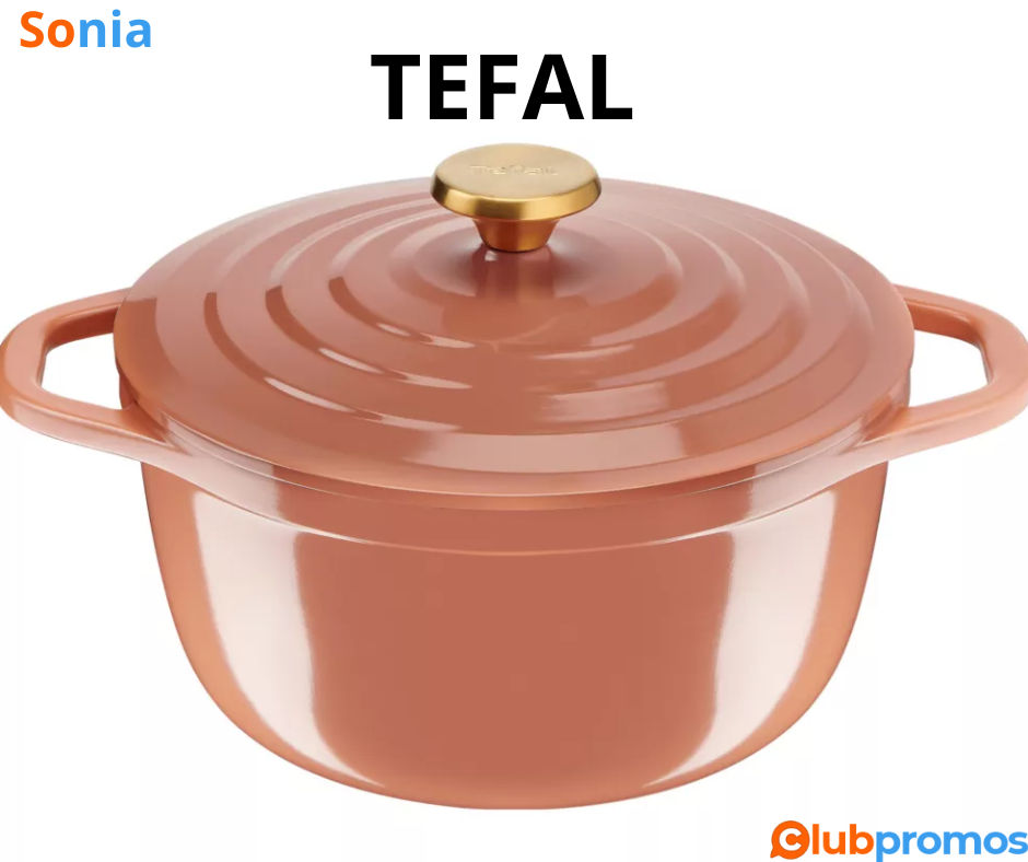 Bon Plan Cocotte TEFAL AIR SOFT LIGHT 24 cm - 39,99€ au lieu de 79,99€ sur Boulanger.png