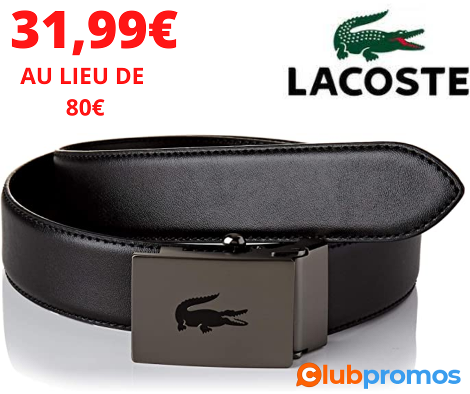 Ceinture lacoste clearance amazon