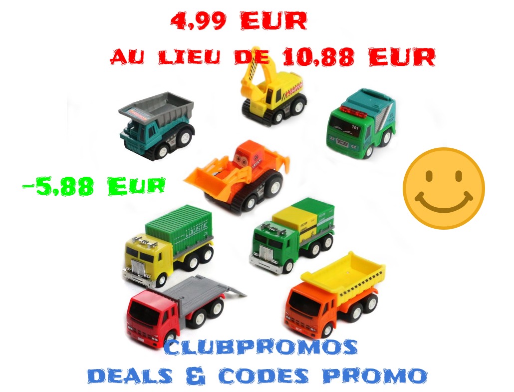 8 Pieces Miniature Véhicules _DEAL_amz_clubpromos.jpg