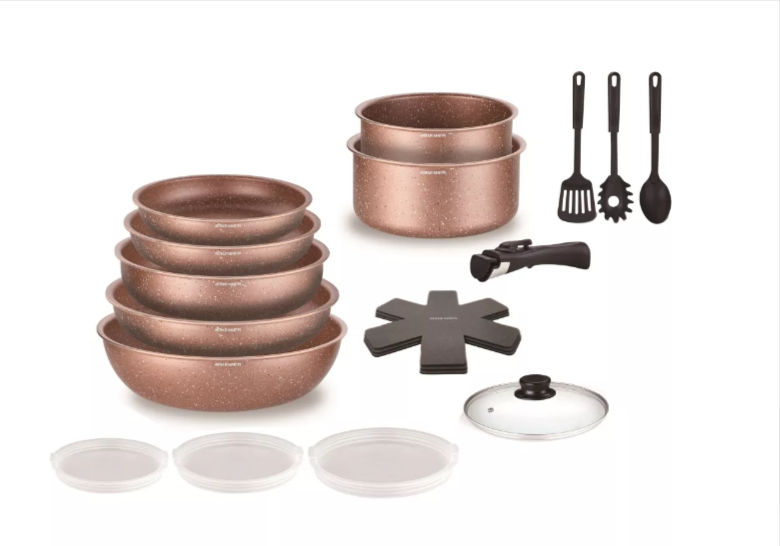 Batterie de cuisine ARTHUR MARTIN 18 pièces à 79,99€ au lieu de 169,99€ sur Boulanger.png