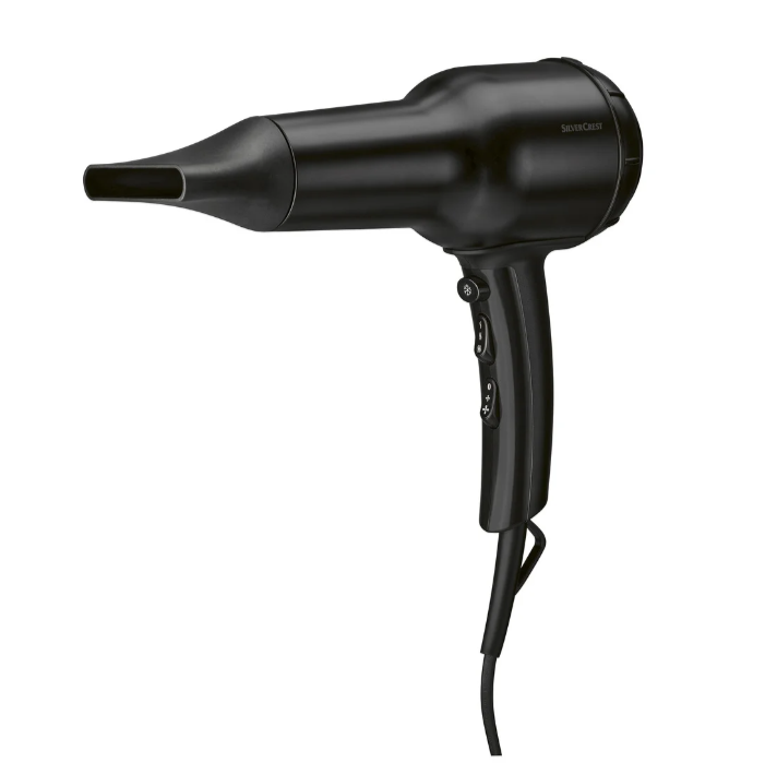 Sèche-cheveux Ionique SilverCrest SHC 2000 B1 à 6,49€ au lieu de 17,49€ chez Lidl.png