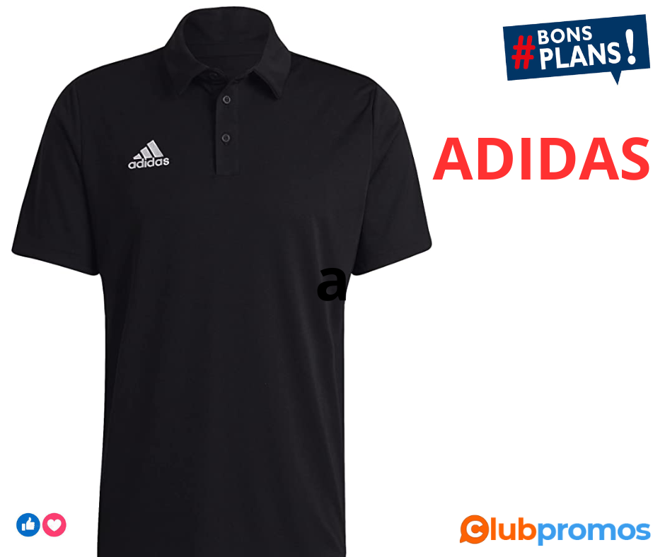 adidas Ent22 Polo Polo Shirt (Short Sleeve) Homme .png