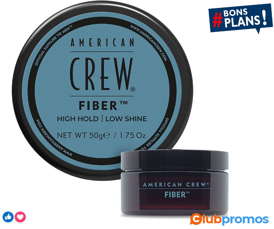 American Crew FIBER Crème de Modelage pour Cheveux 50 g.png