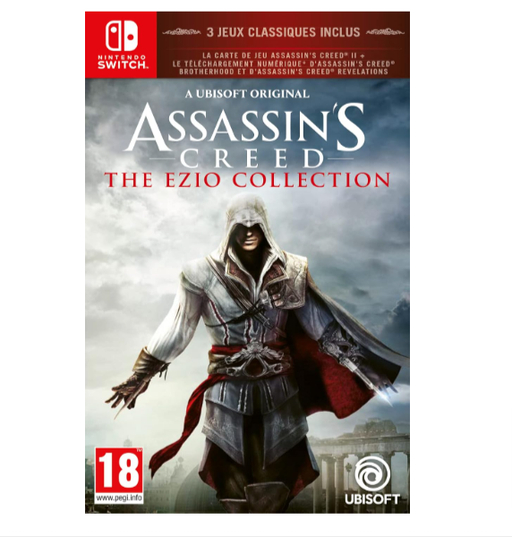 Assassin's Creed The Ezio Collection (Nintendo Switch) à 24,64€ au lieu de 40€ sur Amazon.png