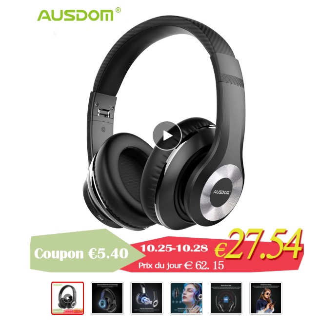 Ausdom ANC10 actif suppression du bruit Bluetooth casque.jpg