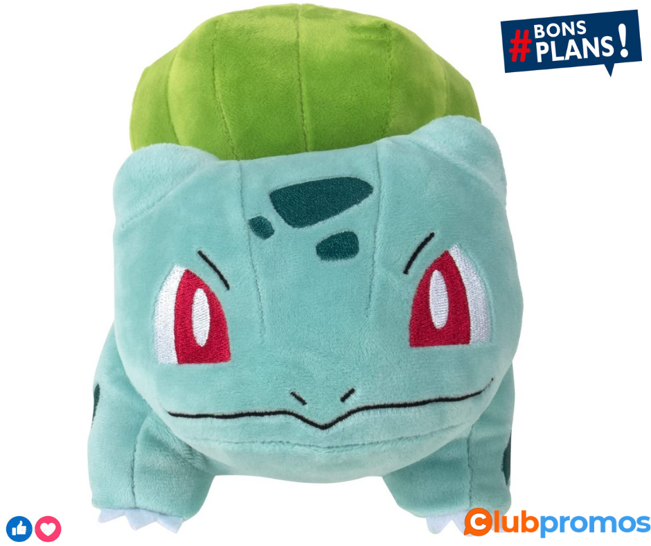 Bandai - Pokémon - Peluche Bulbizarre (Bulbasaur) - Peluche 20 cm Toute Douce - JW95225.png