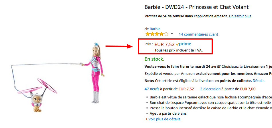 Barbie   DWD24   Princesse et Chat Volant  Amazon.fr  Jeux et Jouets.png