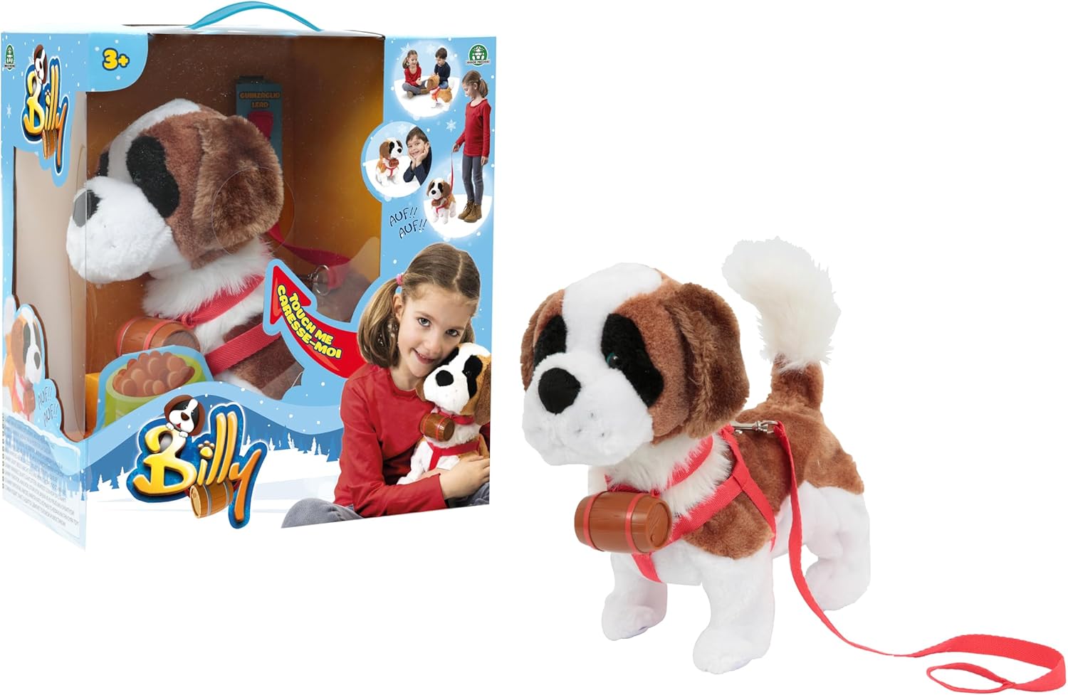 Billy, Mon Chien Billy, Peluche interactive à promener à 29,99€ sur Amazon.jpg