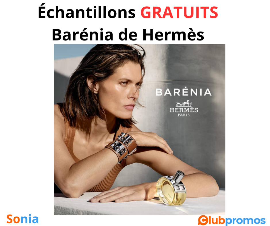 Bon Plan Échantillons Gratuits du Parfum Barénia de Hermès sur Facebook.png