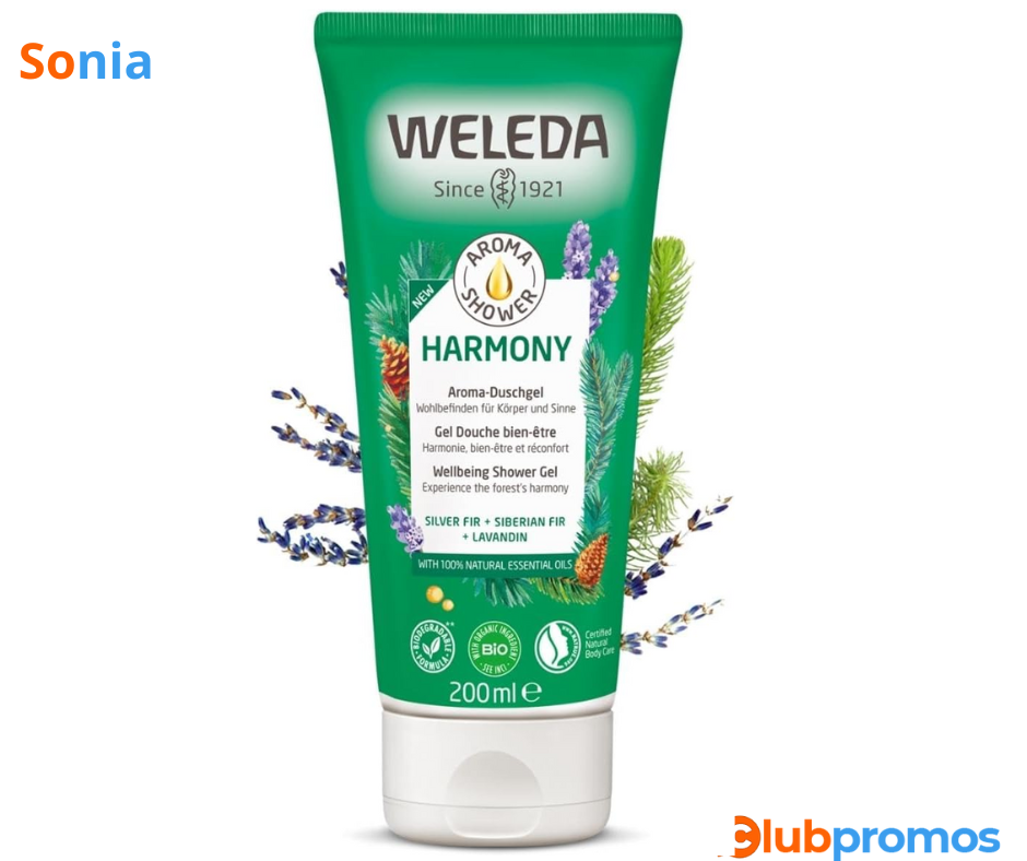 Bon Plan Amazon Aroma Shower Harmony - Gel Douche WELEDA bien-être à 3,60€ sur Amazon.png