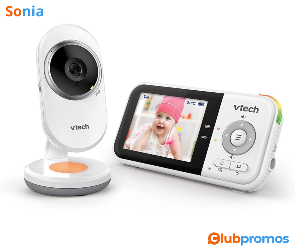 Bon plan amazon Babyphone vidéo Clear Plus VTech BM3254 à 35,99€ au lieu de 73,09€ sur Amazon.png