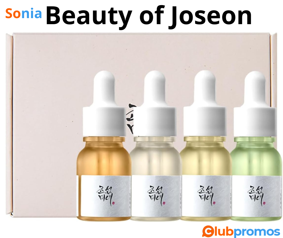 Bon Plan Amazon Beauty of Joseon Ligne de sérum (Kit de découverte du sérum Hanbang) 12,99€ au...png