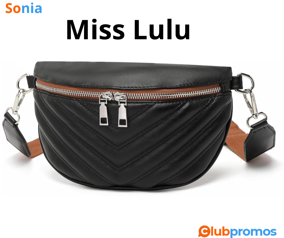 Bon plan amazon Bon Plan Sac à bandoulière banane Miss Lulu à 5,99€ sur Amazon.png