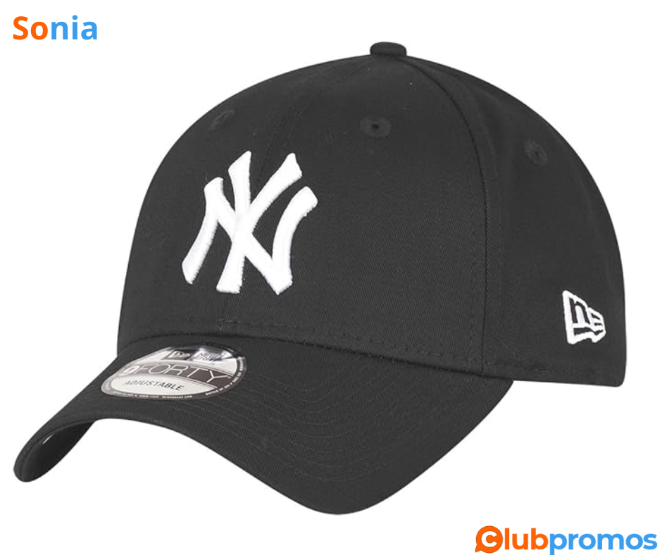 Bon plan amazon Casquette New Era 9FORTY New York Yankees Baseball Cap - 13,99€ au lieu de 26€...png