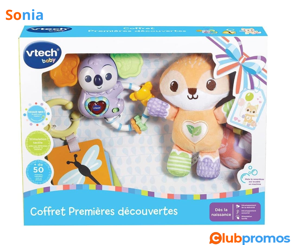 Bon Plan Amazon Coffret Naissance Premières Découvertes VTECH.png