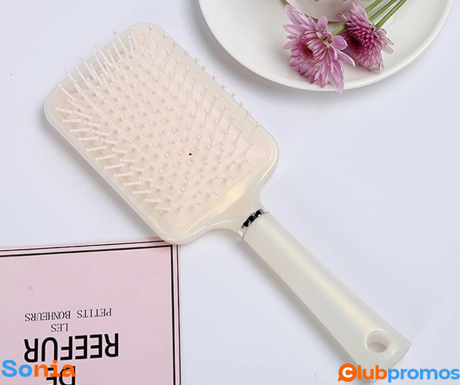 bon plan amazon CWED Brosses,Brosse à Cheveux, Brosse à Poil de Sanglier,Élégante Brosse Plate...png