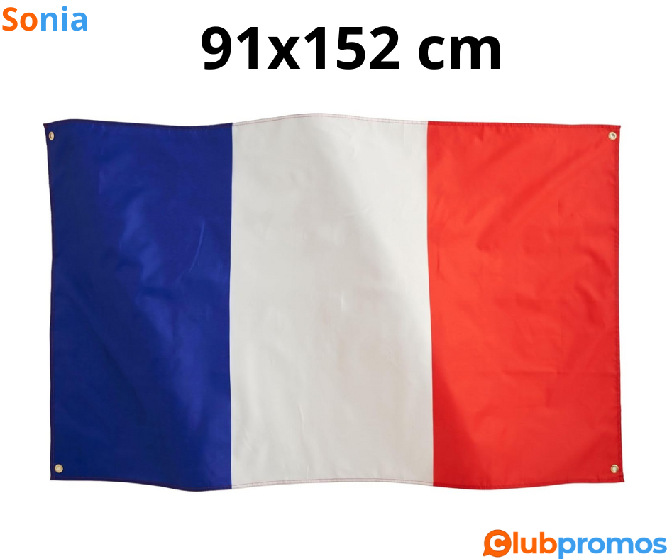 Bon plan Amazon Drapeau Français 91x152 cm Runesol à 4,99€ sur Amazon.png