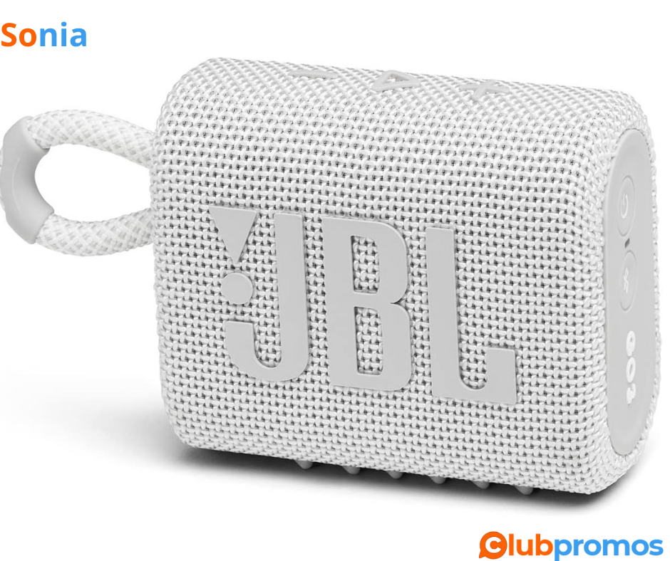 Bon Plan Amazon Enceinte Bluetooth JBL GO 3 - Portable et légère.png