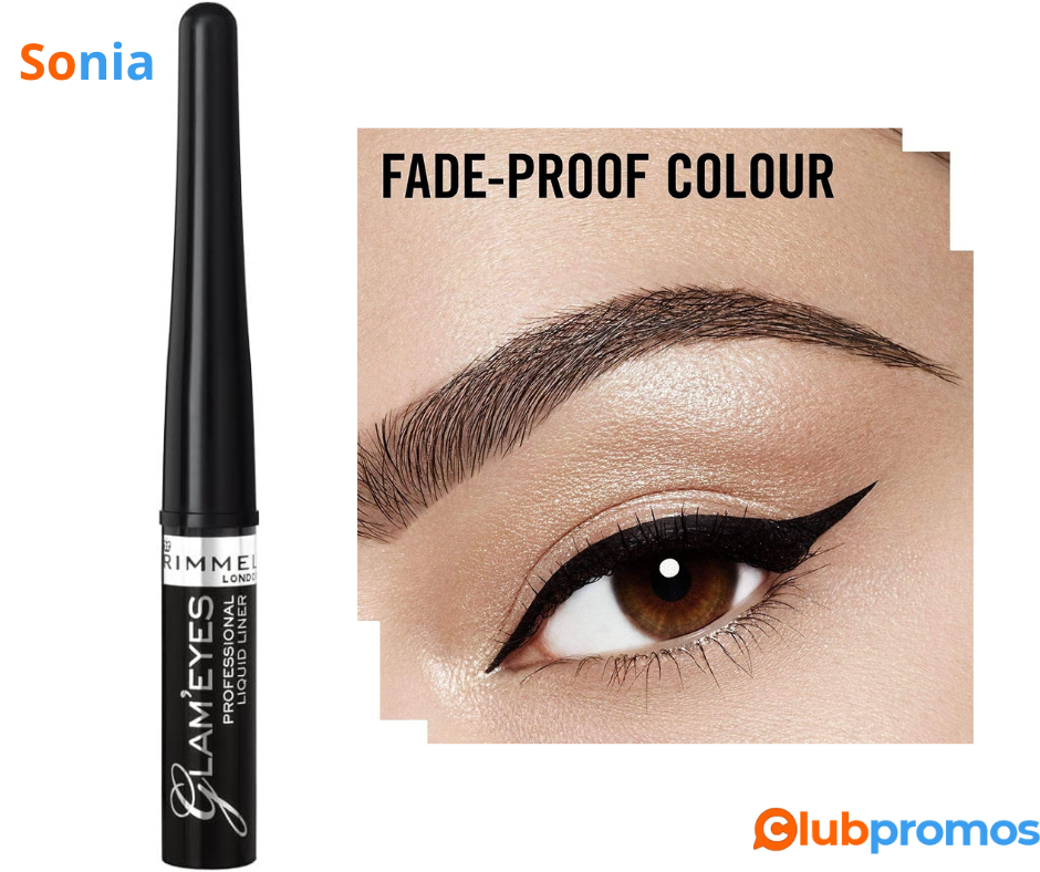 Bon plan Amazon Eyeliner glam'Eyes de Rimmel - 2,30€ au lieu de 8,39€ sur Amazon.png