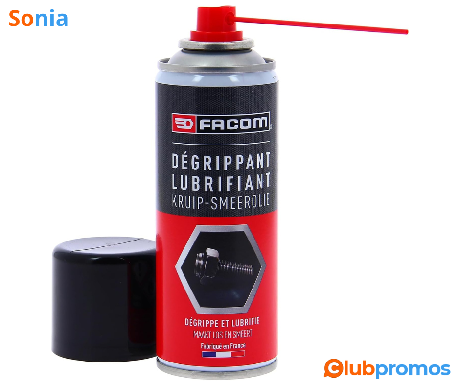 Bon plan amazon FACOM Dégrippant-lubrifiant Aérosol 200ml Réduit les frottements et l'usure 20...png