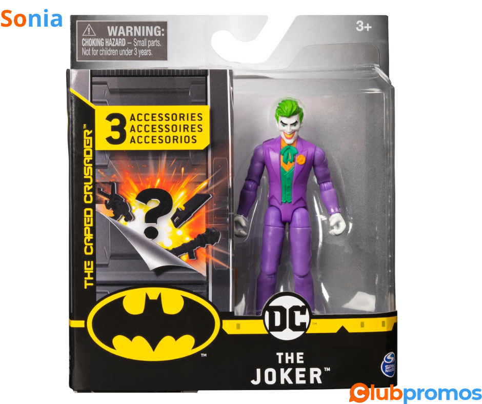 Bon plan Amazon Figurine Basique 10 CM Batman DC Comics à 6,49€ au lieu de 10€ sur Amazon.png