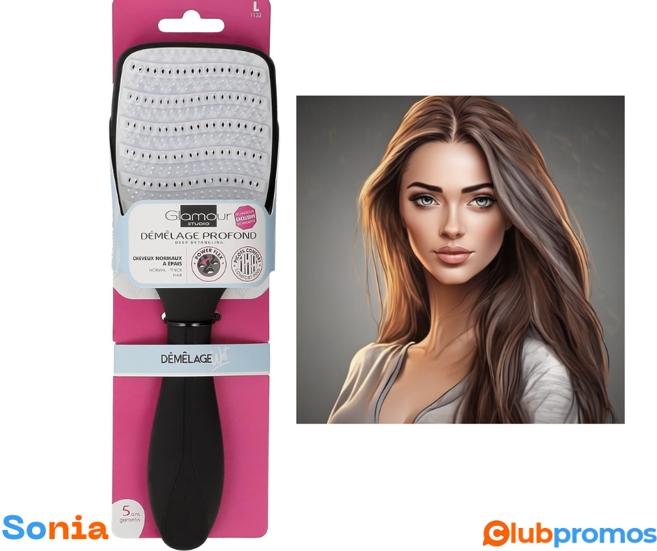 bon plan amazon glamour Brosse Wet Démêlage Profond Technologie Exclusive .png