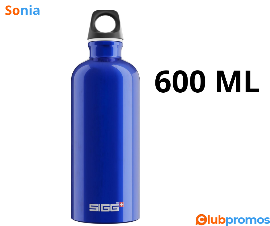 Bon Plan Amazon Gourde Aluminium SIGG Traveller 600ml - 9,90€ au lieu de 18,80€ sur Amazon.png