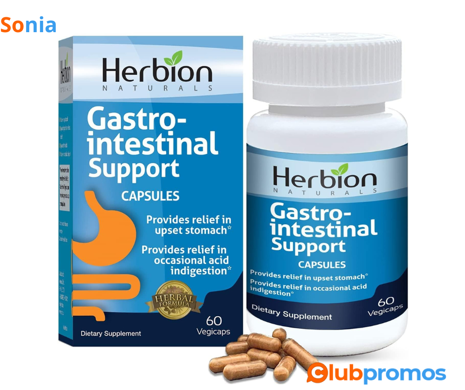 Bon Plan Amazon Herbion Naturals Mélange d'Herbes de Soutien Gastro-intestinal pour Soulager l...png