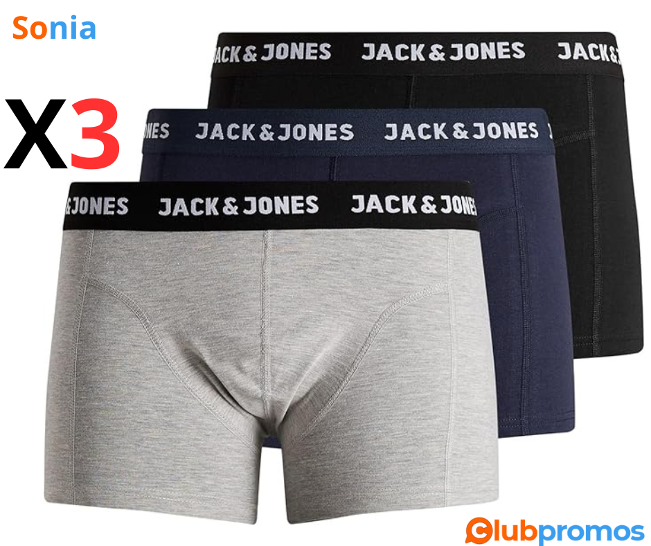 Bon Plan Amazon JACK & JONES Boxers Pack de 3 Boxers.png