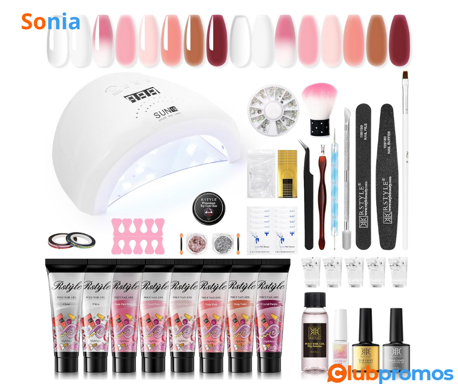 Bon Plan Amazon Kit Ongle Gel UV Complet RSTYLE.png