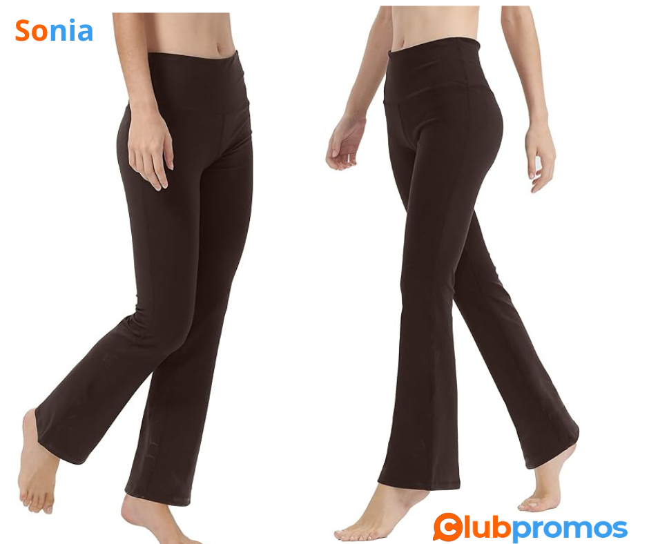 Bon Plan Amazon LaiEr Pantalon de Yoga pour Femme avec contrôle du Ventre, Pantalon Taille Hau...png