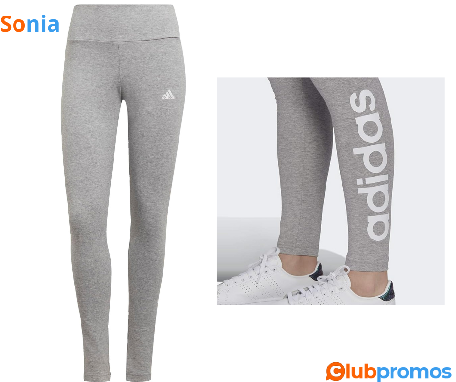 Bon Plan Amazon Leggings Adidas Essentials Taille Haute (XXS-XL).png