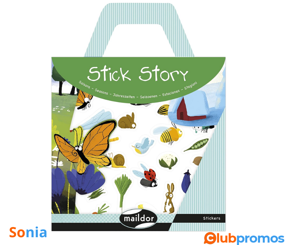 Bon plan amazon MAILDOR AF033C-Stick Story les Saisons - Kit Créatif - 4 Planches de stickers ...png