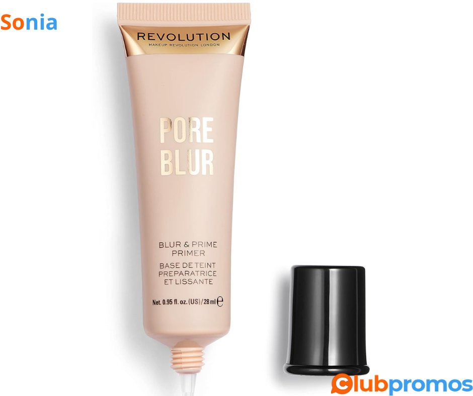 Bon Plan Amazon Makeup Revolution, Primer Pore Blur Lissage, 28ml .png