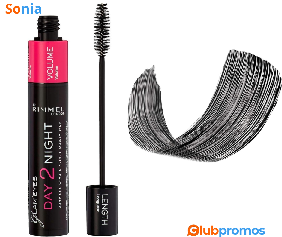 Bon Plan Amazon Mascara Rimmel Glam Eyes Day 2 Night Offre Spéciale Prix 4,70€ au lieu de 7,43...png