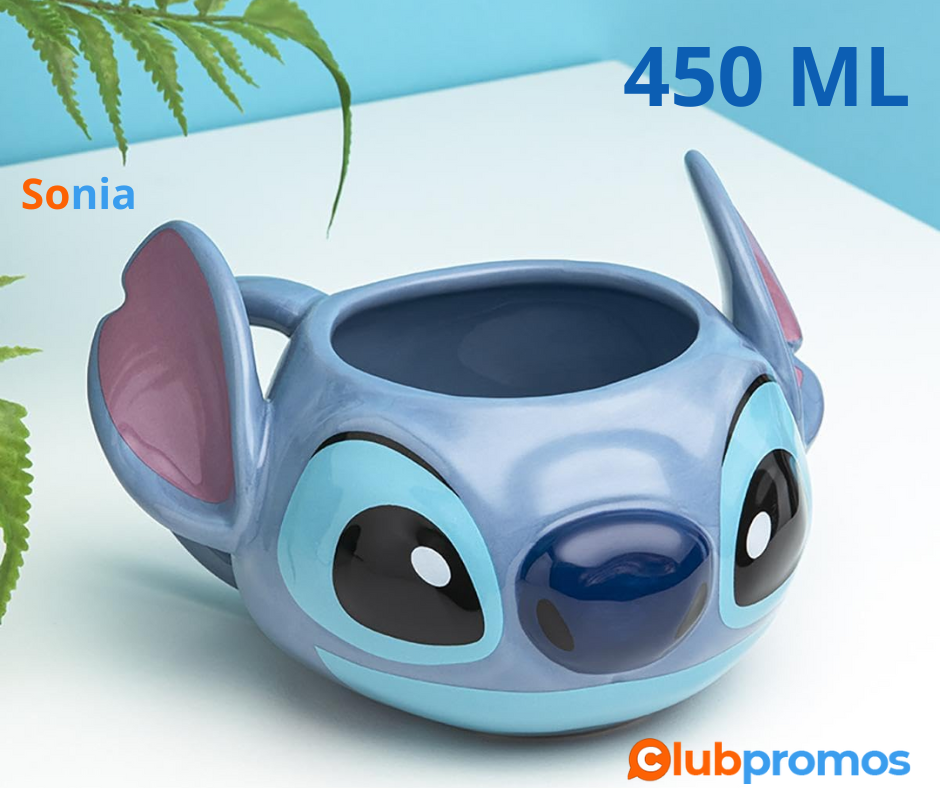 Bon plan Amazon Mug 3D Paladone Disney Lilo & Stitch - Stitch, Céramique, 450ml 19€ sur Amazon..png