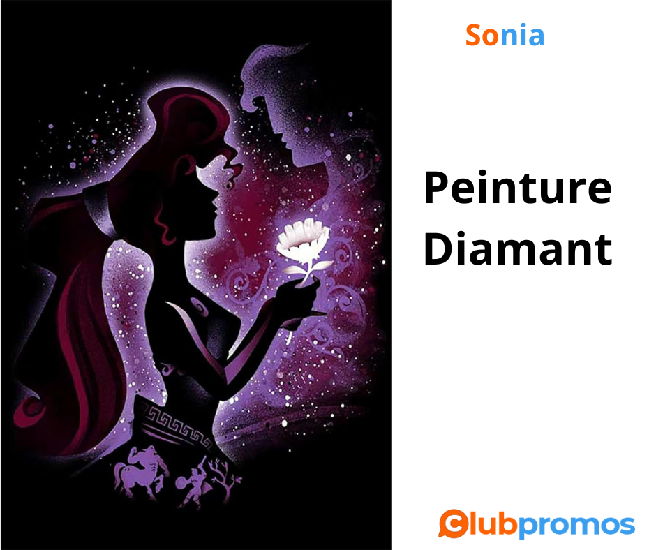 Bon Plan Amazon MXJSUA Peinture Diamant pour Adulte, Princesse Peinture Diamant, Kit de Peintu...png