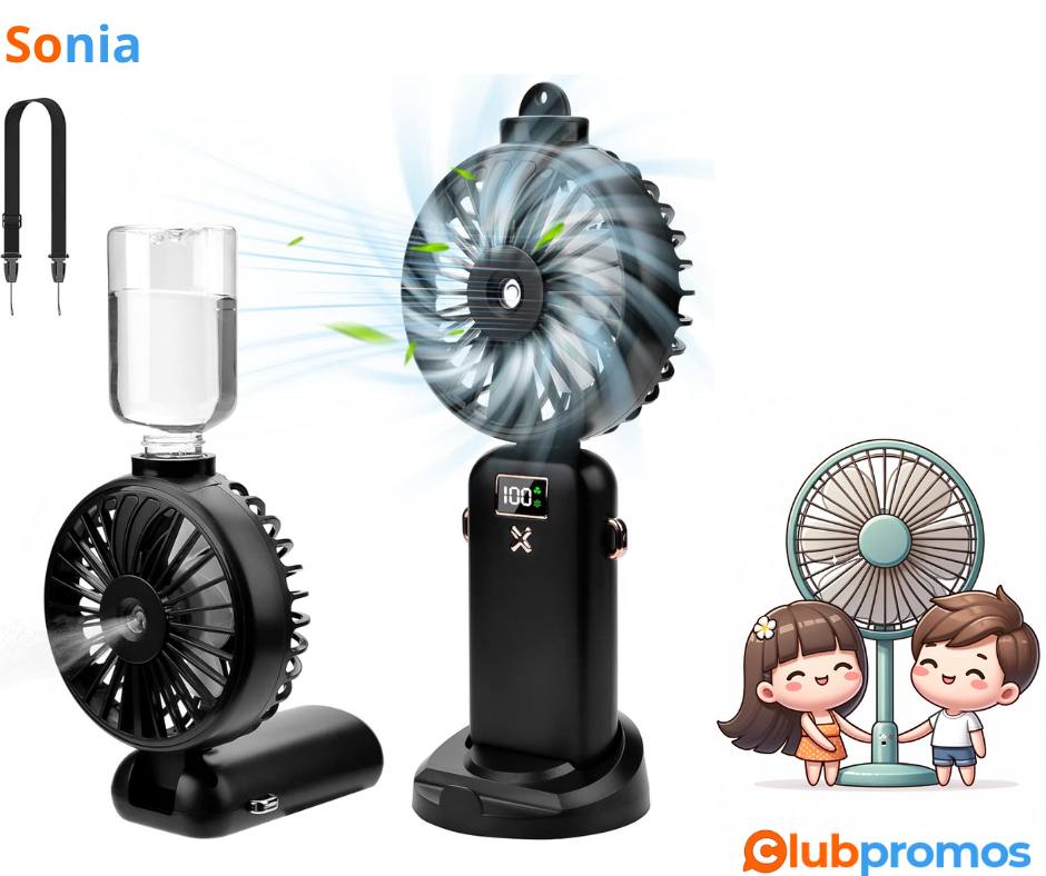 Bon Plan Amazon Pipihome Ventilateur Portatif, Mini Ventilateur Portable, Ventilateur USB Rech...png