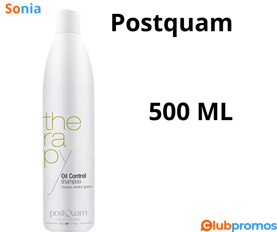 Bon Plan Amazon Postquam Shampooing Anti-graisse (Antigrasa) 500 ml à 6,99€ sur Amazon.png