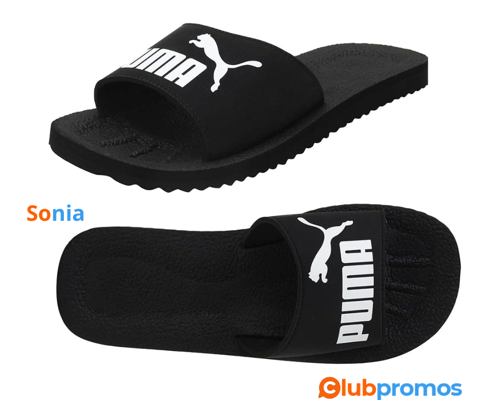 bon plan amazon PUMA Mixte Purecat Slide Sandal .png