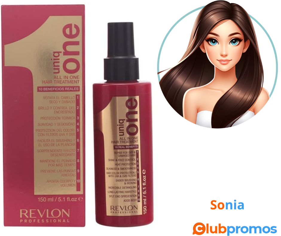 Bon Plan Amazon Revlon Uniq One All-In-One Traitement des Cheveux pour Femme 5.1 onces 150.83 ...png