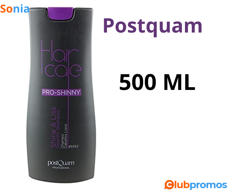 Bon plan Amazon Shampoing Shine & Liss 500 ml Postquam Specific à 4,52€ sur Amazon.png