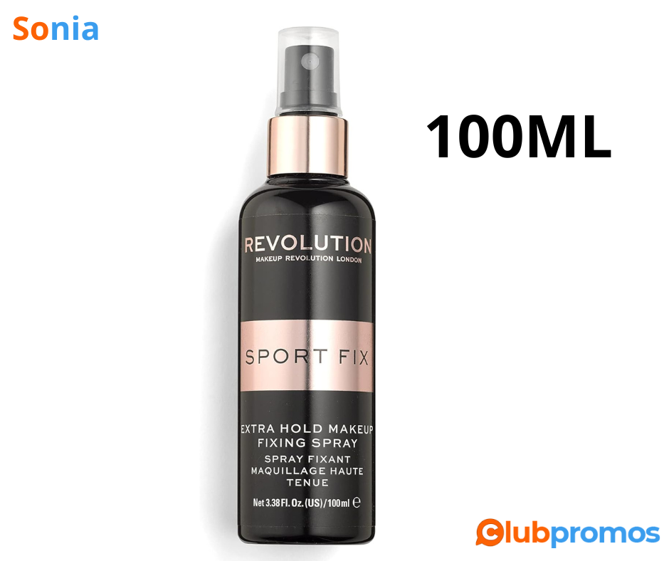 Bon plan amazon Spray Fixateur Sport Fix, 100ml Makeup Revolution - 6,49€ sur Amazon.png