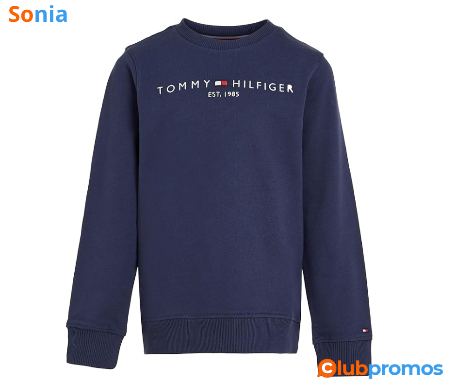 Bon plan amazon Sweat Tommy Hilfiger Essential (1 à 16 ans) à 29,20€ sur Amazon.png