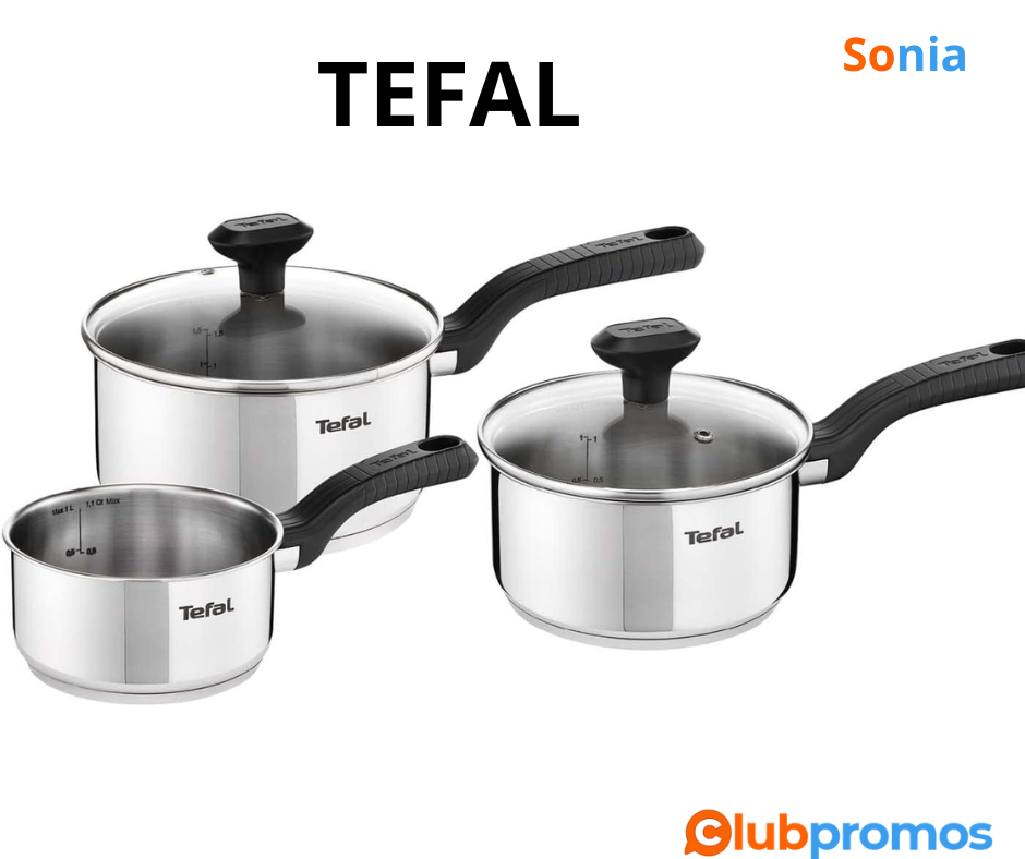 bon plan Amazon Tefal Comfort Max Lot de 3 casseroles 141618 cm + 2 couvercles verre 1618 cm, ...png