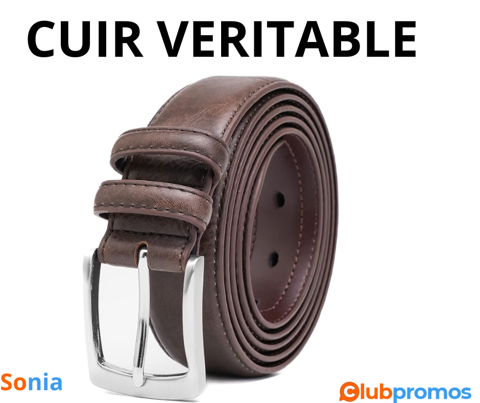 Bon plan Amazon TOUGERJOY Hommes ceinture large et haute 140-200 cm ceinture en cuir renforcé ...png