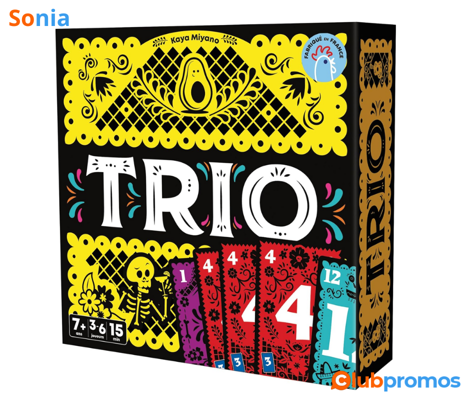 Bon plan amazon Trio - Jeux de Société Asmodee Cocktail Games à 7,23€ au lieu de 13€ sur Amazon.png